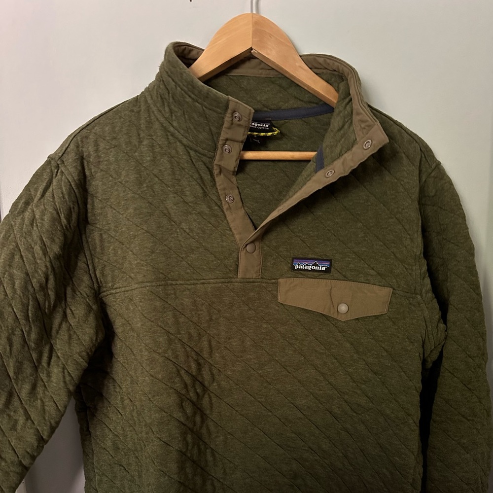 Patagonia Quilted Quarter Snap Sweatshirt